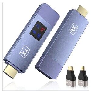 TTQ Wireless HDMI Transmitter and Receiver, 4K Decode 1080P Output